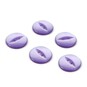 Hemline Lilac Basic Fish Eye Button 5 Pack image number 1