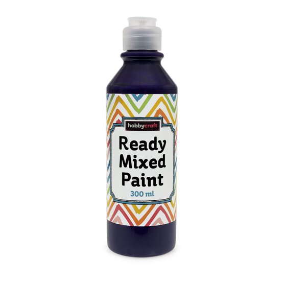 Purple Ready Mixed Paint 300ml image number 1