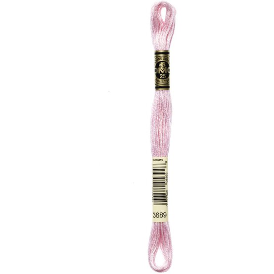 DMC Pink Mouline Special 25 Cotton Thread 8m (3689) image number 3