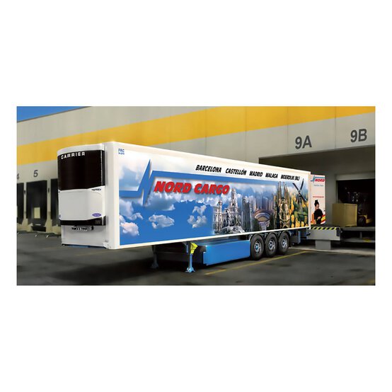 Italeri Reefer Trailer Model Kit 1:24 image number 2
