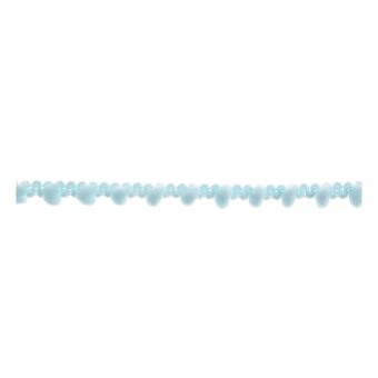 Light Blue 7mm Pom Pom Trim by the Metre