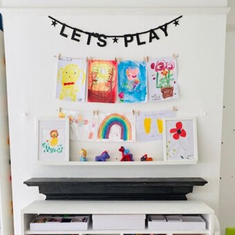 How to Make a Kids Picture Gallery at Home