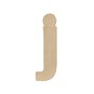Lowercase Mini Mache Letter J image number 4