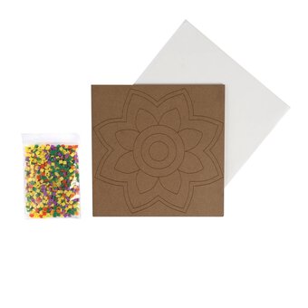 Large Primary Mandala Mosaic Kit 20cm