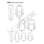 New Look Women's Tunic and Leggings Sewing Pattern 6529 image number 2