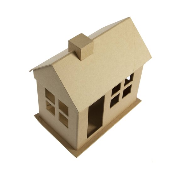 Mache House with Removable Roof 23cm image number 5