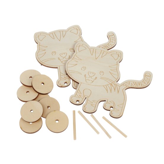 Make Your Own Cat Wooden Racer image number 2