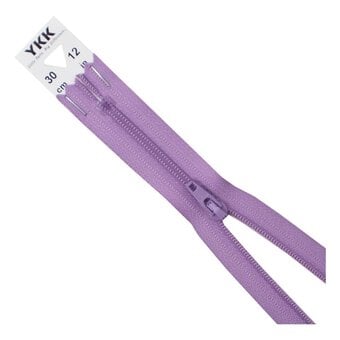 YKK Fuchsia Dress and Skirt Zip 30cm