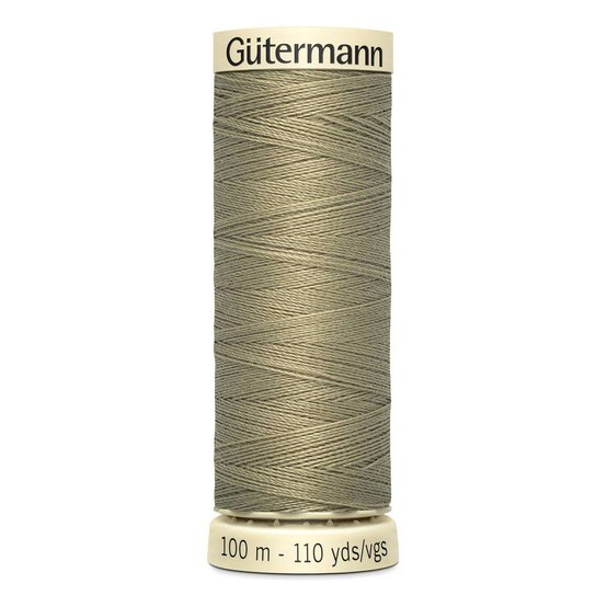 Gutermann Brown Sew All Thread 100m (258) image number 1
