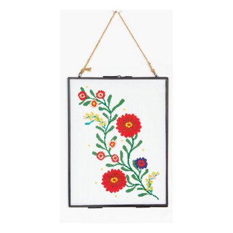 FREE PATTERN DMC Peonies Cross Stitch 0188