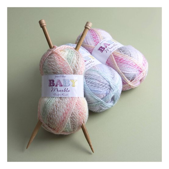 James C Brett Sunset Baby Marble DK Yarn 100g image number 3