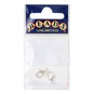 Beads Unlimited Silver Plated Trigger Clasp 10mm x 6mm 2 Pack image number 2