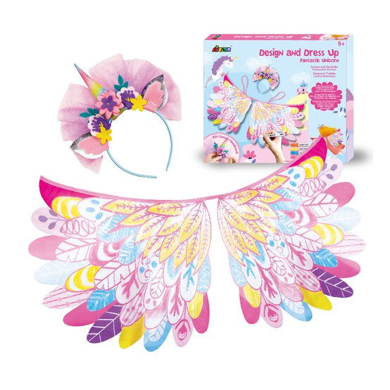 Design and Dress Up Fantastic Unicorn  image number 2