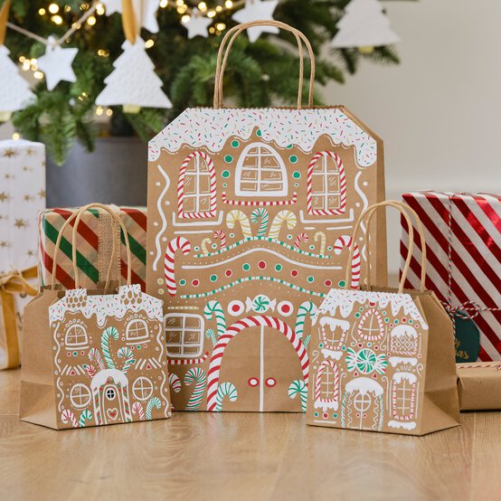 How to Personalise a Christmas Gift Bag with Posca Pens image number 1