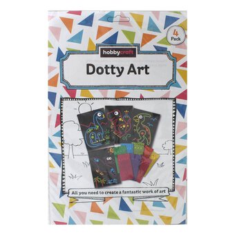 Dinosaur Dotty Art 4 Pack
