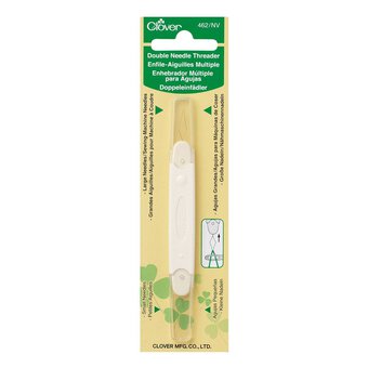 Clover Double Needle Threader