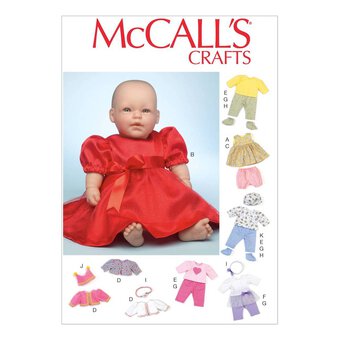 McCall&rsquo;s Doll Clothes Sewing Pattern M7066