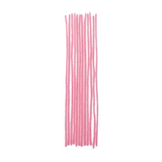 Pink Pipe Cleaners 12 Pack image number 5