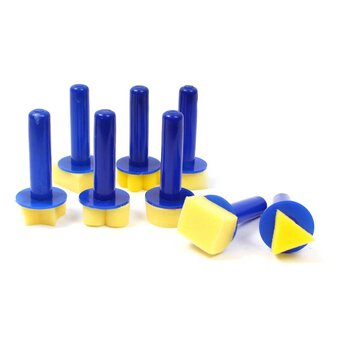 Foam Shape Stamps 8 Pack