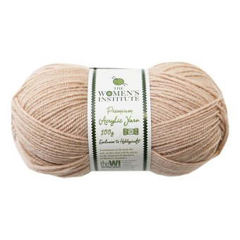 Women&rsquo;s Institute Honey Premium Acrylic Yarn 100g