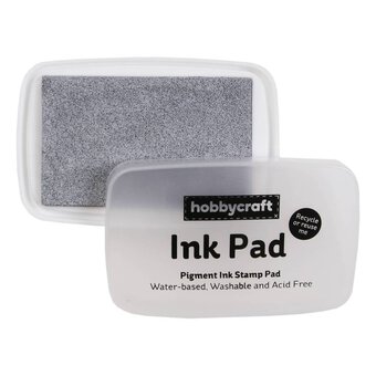 Metallic Silver Ink Pad