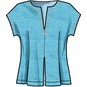 New Look Women's Top Sewing Pattern N6672 image number 3