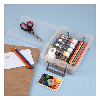 Whitefurze Allstore 2.3 Litre Clear Storage Box