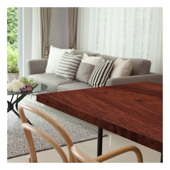 Fablon Deep Walnut Classic Sticky Back Plastic 67.5cm x 2m image number 2