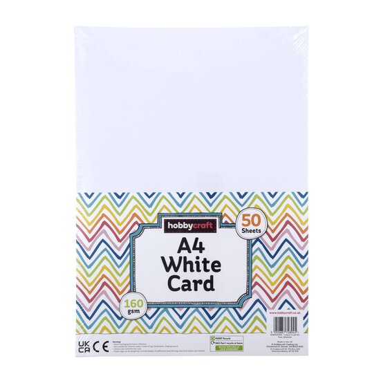 White Card A4 50 Pack image number 6