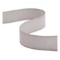 Grey Grosgrain Ribbon 15mm x 5m image number 1