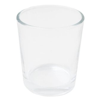 Plain Clear Tealight Holders 10 Pack