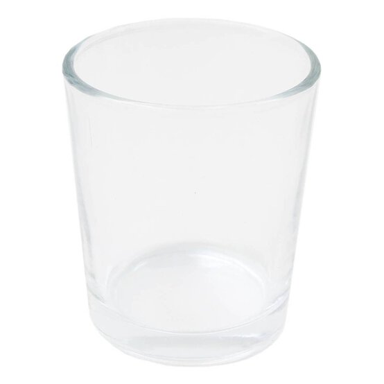 Plain Clear Tealight Holders 10 Pack image number 2