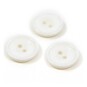 Hemline White Basic Knitwear Button 3 Pack image number 1