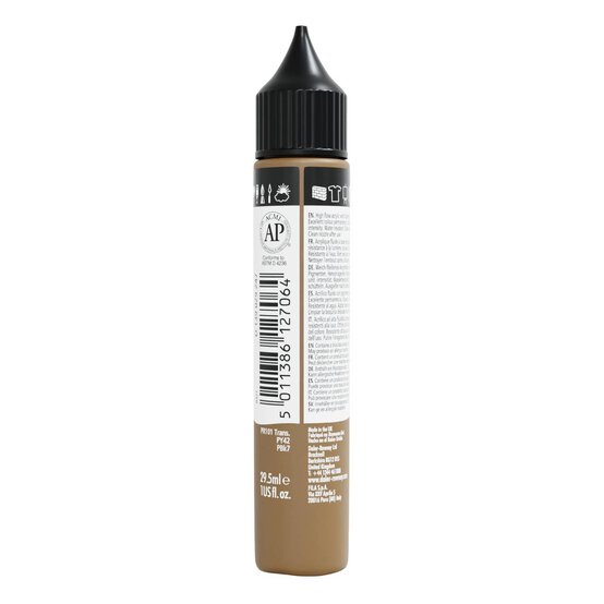 Daler-Rowney System3 Raw Umber Fluid Acrylic 29.5ml (247) image number 2