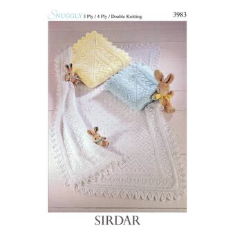 Sirdar Snuggly Baby Blanket Digital Pattern 3983