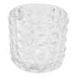 Clear Textured Tealight Holders 12 Pack image number 2