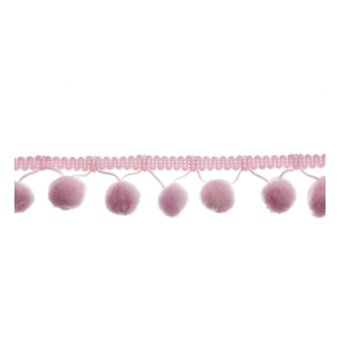 Light Pink 20mm Pom Pom Trim by the Metre