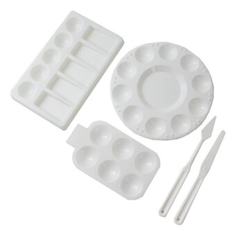 Palette and Knives Set 5 Pieces