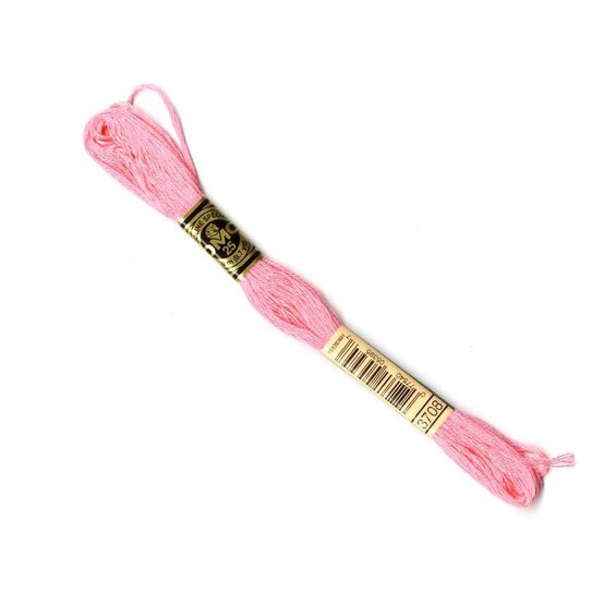 DMC Pink Mouline Special 25 Cotton Thread 8m (3708) image number 1