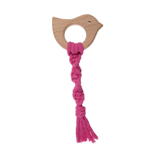 Trimits Wooden Bird Craft Ring 6cm  image number 2