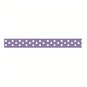 Lavender Polka Dot Grosgrain Ribbon 9mm x 5m image number 1