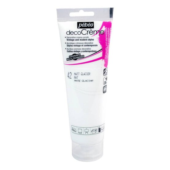 Pebeo Glacier Deco Creme Paint 120ml image number 1