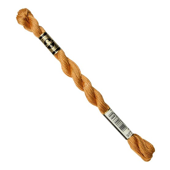 DMC Brown Pearl Cotton Thread Size 3 15m (977) image number 2