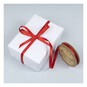Red Double-Faced Satin Ribbon 6mm x 5m image number 3