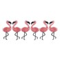 Pink Flamingo Trim by the Metre image number 1