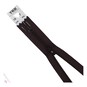 YKK Brown Dress and Skirt Zip 18cm image number 1