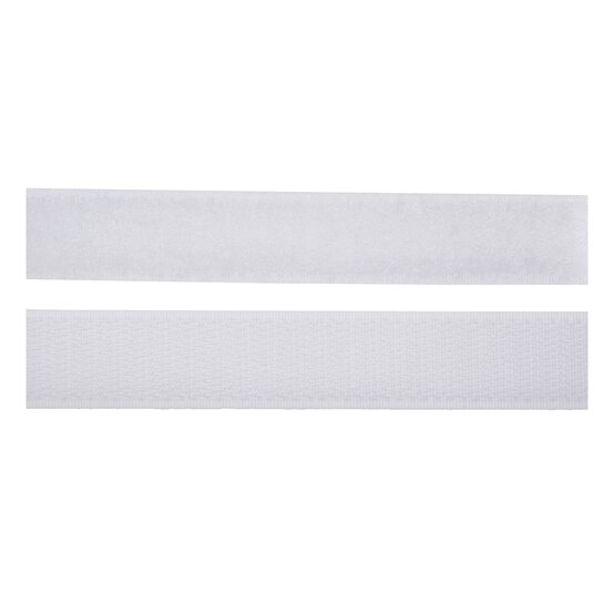 Milward White Stick-On Hook and Loop Tape by the Metre image number 2