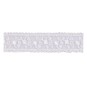 Cream Embroidered Tulle Lace Trim by the Metre image number 2