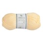 Women's Institute Yellow Soft and Silky 4 Ply Yarn 100g image number 1