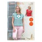 Sirdar Wash 'n' Wear Double Crepe DK Flower Top Digital Pattern 7763 image number 1